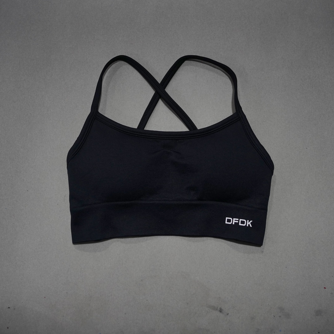 DFDK Sexy Cross Back Yoga Bra  - Push Up Bra Padded ulasan dan harga