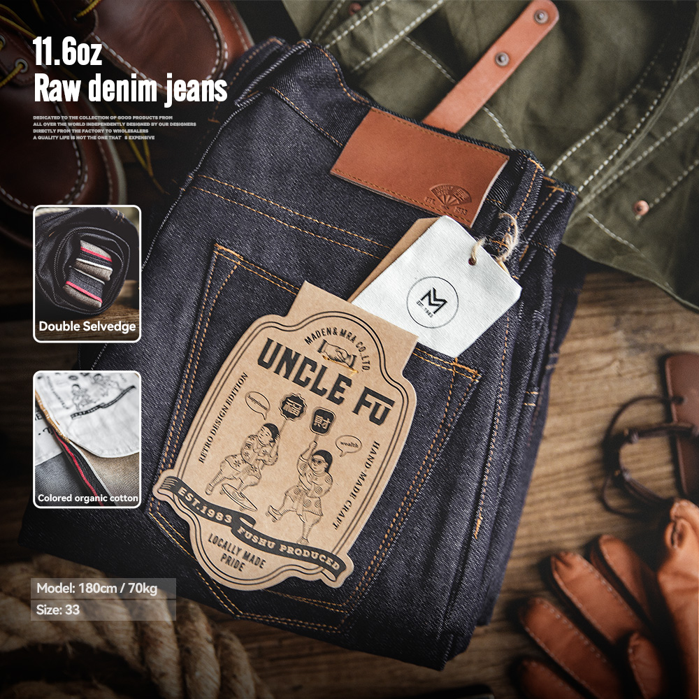 Maden Retro 11.6oz Selvedge Ra - Levis Jeans 501 ulasan dan harga