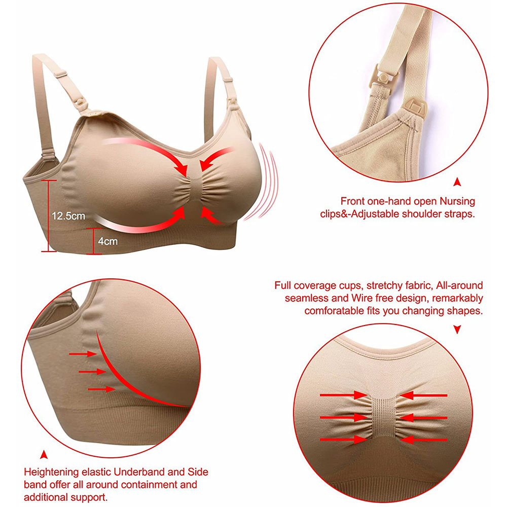 Womens Maternity  Nursing Bra  - Nursing Bra Sleep ulasan dan harga